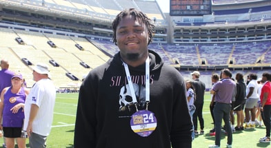 LSU's No. 2 class is headlined by Top 50 recruits like Tyler Miller (Photo: Shea Dixon/On3)